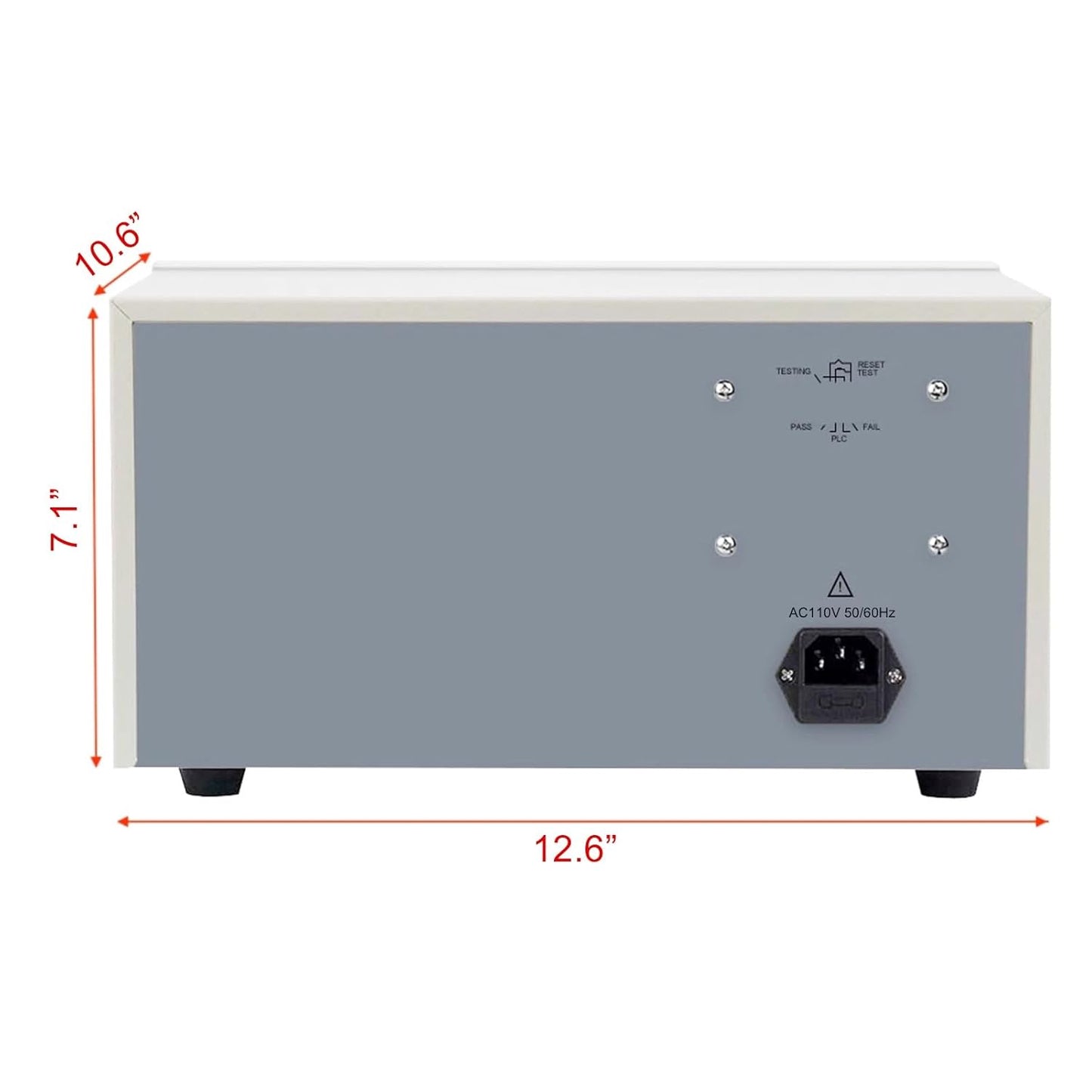 RK2670AM Withstand Hi Pot Tester, 110V 5KV AC Voltage Tester, Power Equipment Electrical Insulation Resistance Testing Tool with Digital Display