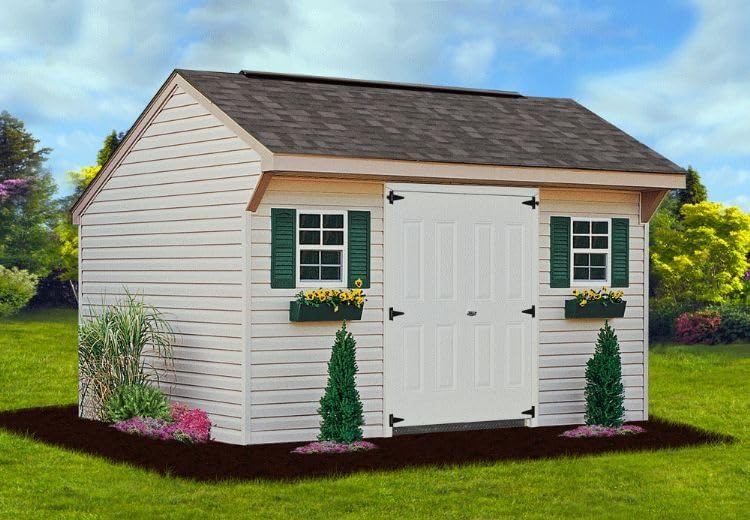 Flower Box 18" x 6" x 5" Redwood Polyethlene for Window Sills, Sheds, and Playhouses, 1 PK (FB18R-BX1)
