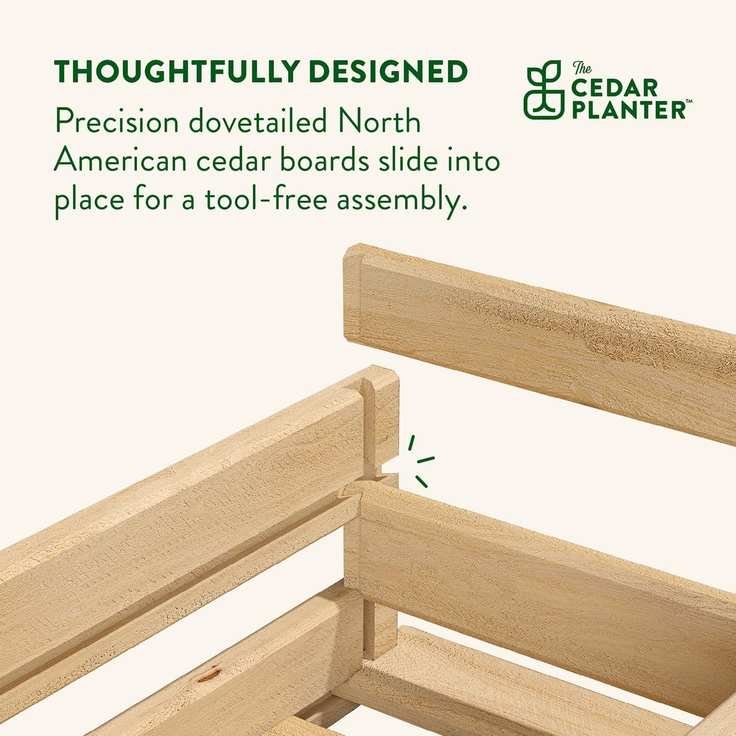 Greenes Fence Cedar Wood Planter Box with Rail Mount Brackets, 32" x 11" x 7" - Made in USA with North American Cedar