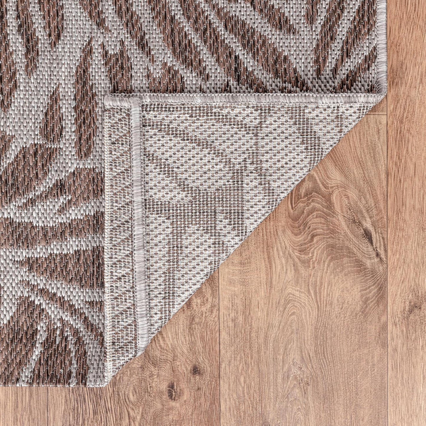 Keen Home Design Terrace Outdoor Area Rug - 12x15 Washable Indoor/Outdoor Rug for Patio, Kitchen, Balcony, Beach, Garden, Deck and Porch, Size: 12'x15'