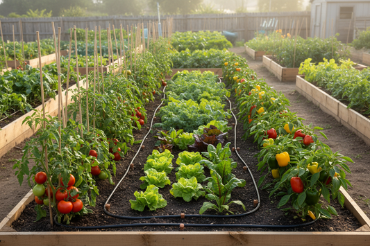 How to Set Up a Drip Irrigation System for Your Vegetable Garden