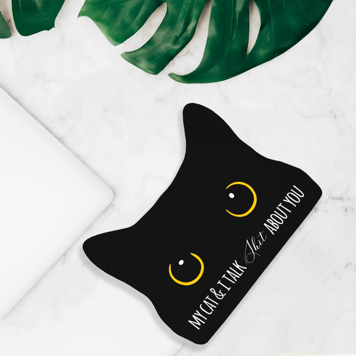 Bathroom Acrylic Decor Sign Black Cat Decor Cat Decor for Home Bathroom Cat Lover Gifts For Women Men