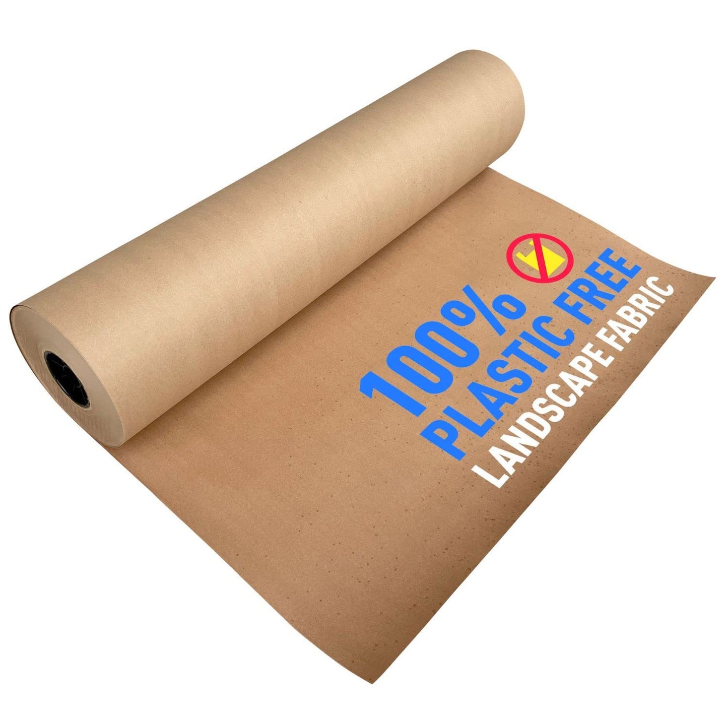 Sandbaggy Biodegradable Landscape Fabric - Garden Paper for Weeds - Paper Mulch Rolls - Made in America (4 ft x 50 ft, 1)
