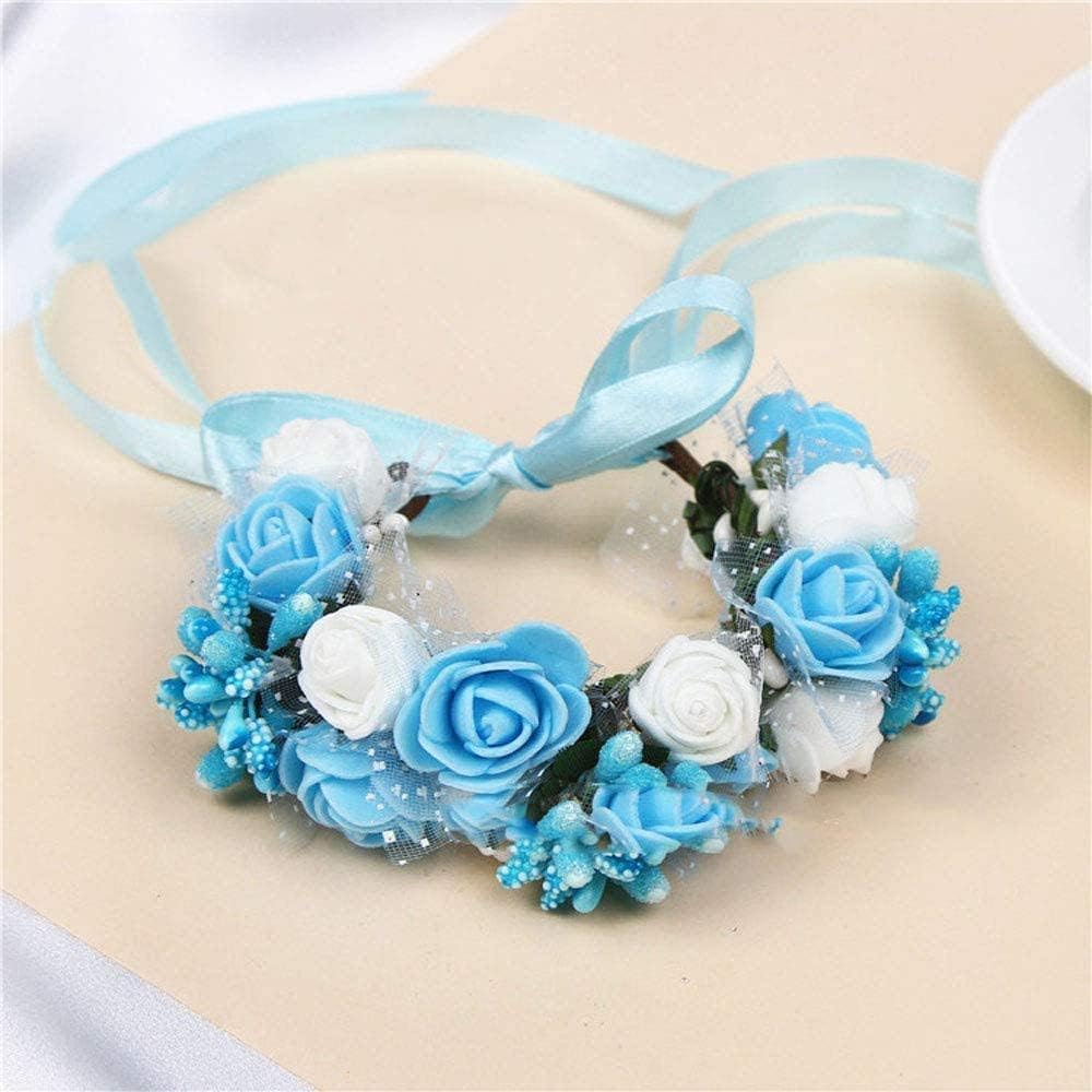 Mini Fake Rose Flower Heads 144pcs Mini Artificial Foam Roses DIY Wedding Flowers Accessories Make Bridal Hair Clips Headbands Dress (Bottom add Gauze) for Valentines Day,Wedding,Bridal Shower (White)