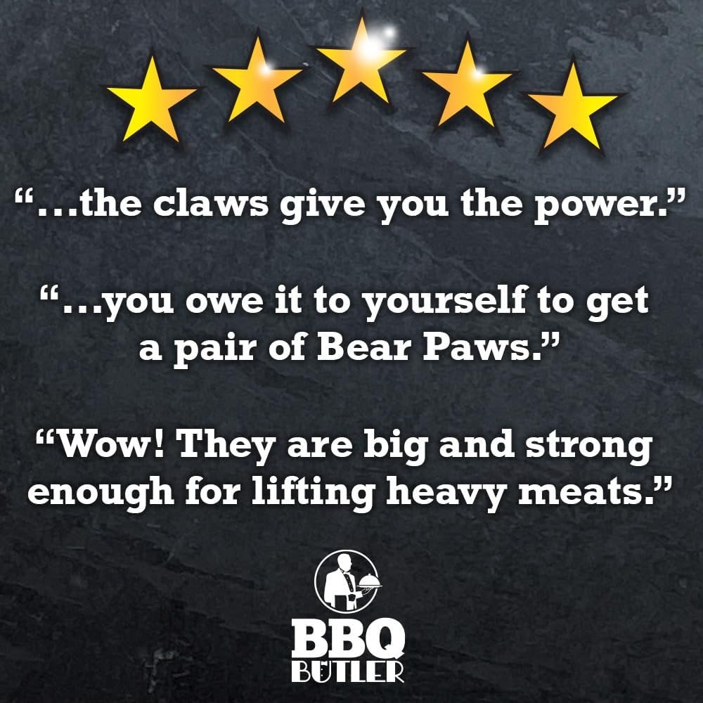 The Original Bear Paw Meat Shredder - Claws for Shredding Pork, Chicken & Any Meat (Teal)