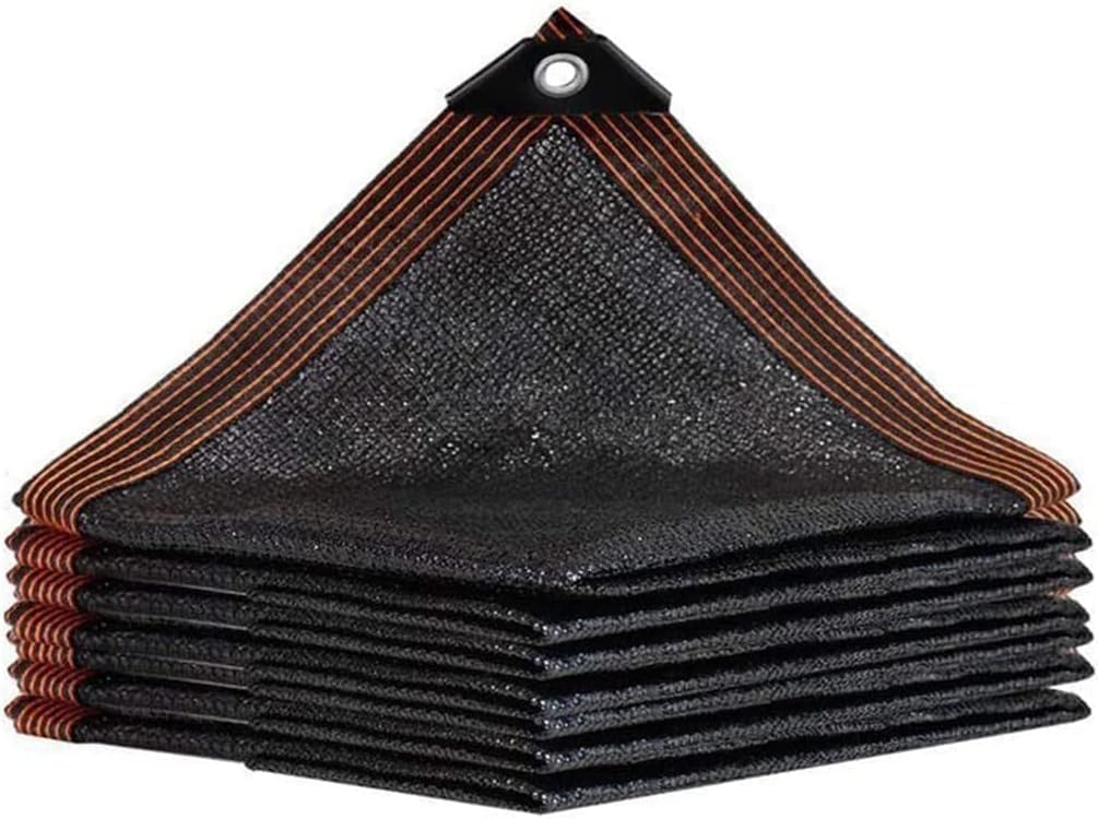 QLOFEI 4x12 FT Shade Cloth with Grommets, 90% Sun Shades Outdoor Patio Mesh Tarp, Easier to Hang Sun Protection Neting Cover -for Garden Greenhouse Pergola Lawn Kennel Chicken Coop