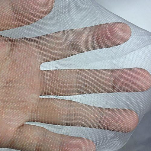 8FT x 100Ft Mosquito Bug Insect Bird Fine Mesh Net Barrier Hunting Blind Garden Screen Netting for Protect Your Plant Fruits Flower