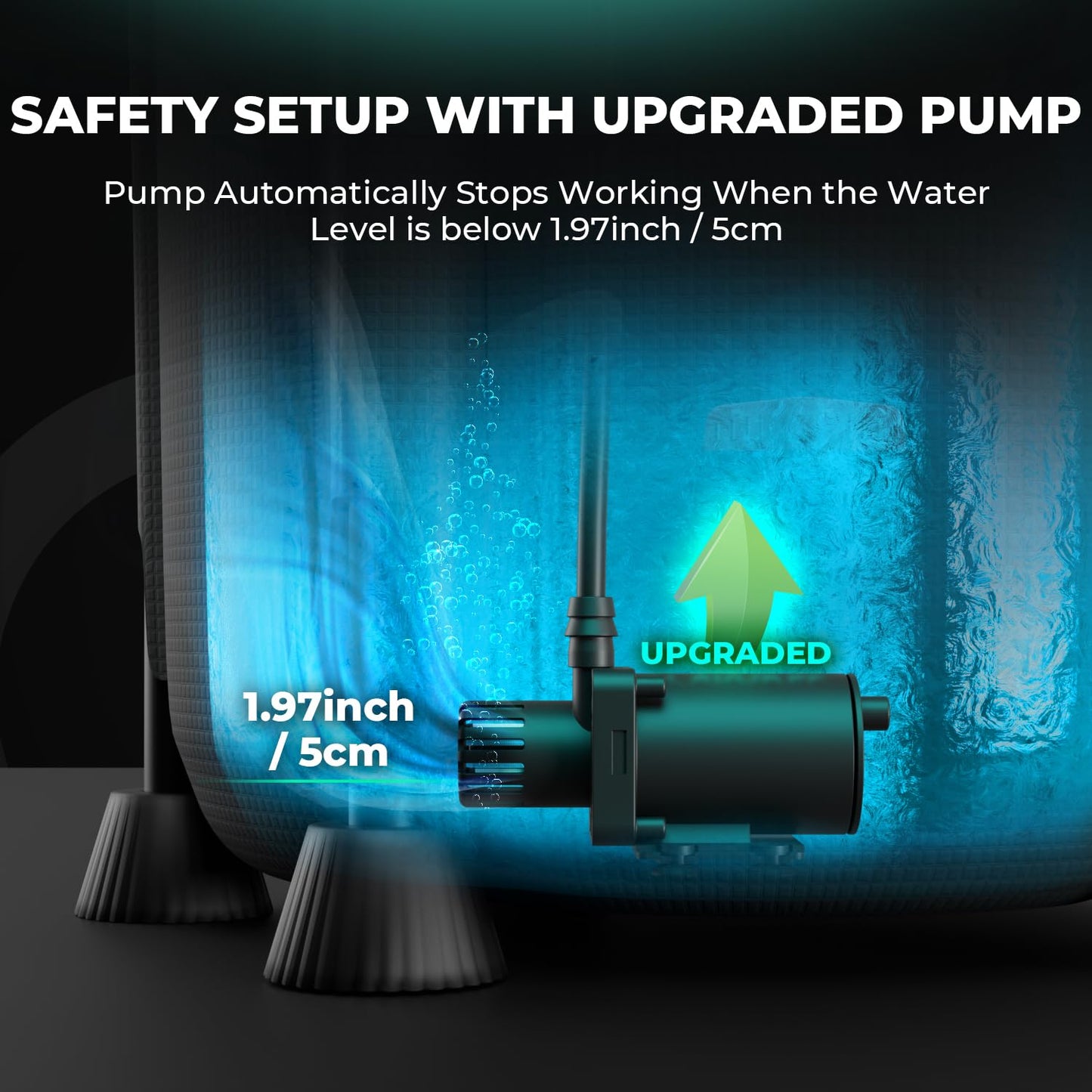 MARS HYDRO 2025 New Auto Drip Irrigation Kits with 13 Gallon Foldable Bucket, 24W Upgraded Water Pump, 8 Drip Emitters, Garden Watering System for Grow Tent Indoor, Lawn, Greenhouse, Yard