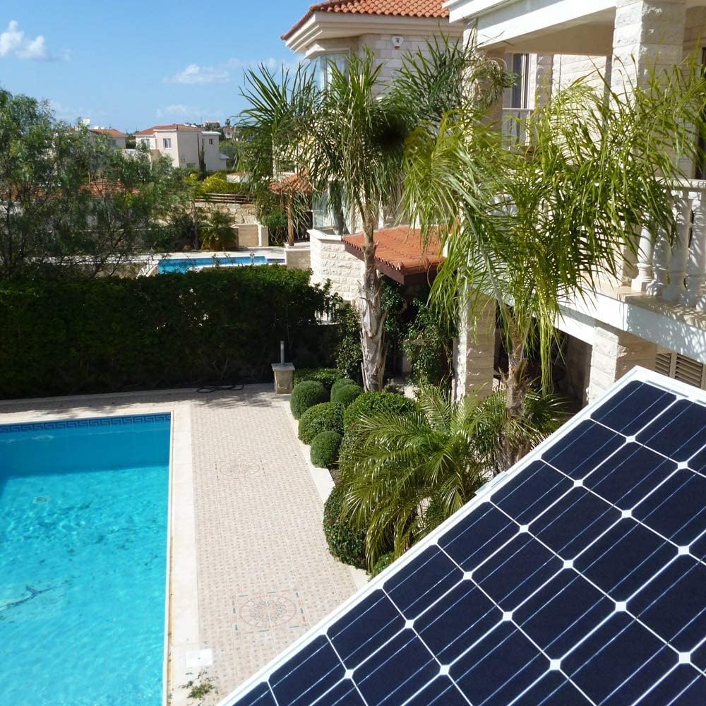 Solar Powered Swimming Pool Pump, 72VDC, 1.6HP, 62ft, 136GPM, Solar Water Pump with MPPT Controller, Suitable for Salt Water, JP31-19/1200