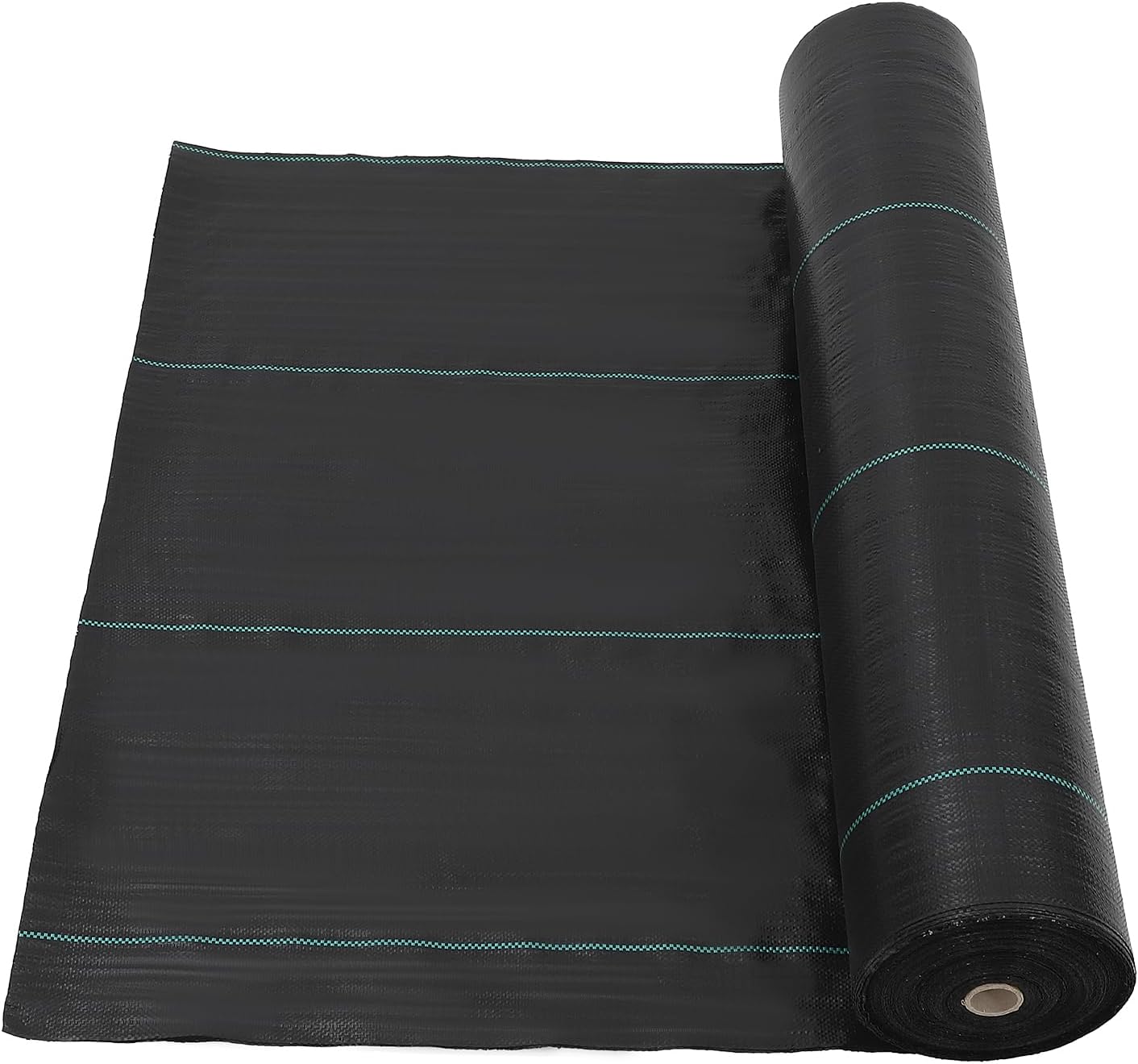 6ft X 300ft Weed Barrier Landscape Fabric Heavy Duty, Premium 3.2oz Ground Cover Weed Block Gardening Mat, Easy Setup & Superior Weed Control, for Erosion Control, Weed Barrier