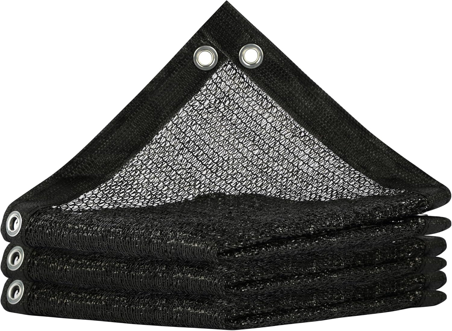 ShadeMart 50% Shade Cloth for Plant, Black 5FT x 74FT Custom Size Outdoor Shade Tarp, Shade Cover with Upgrade Grommets and Zip Ties, Netting Sunblock Net for Vegetables Flower Garden Greenhouse
