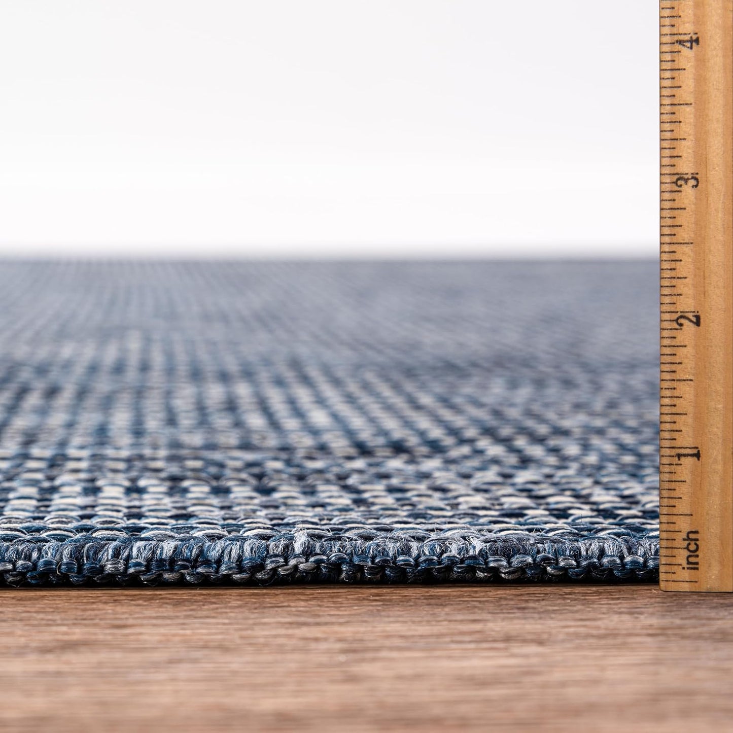 Keen Home Design Terrace Outdoor Throw Rug - 3x5 Washable Indoor/Outdoor Rug for Patio, Kitchen, Balcony, Beach, Garden, Deck and Porch, Size: 3'x5'