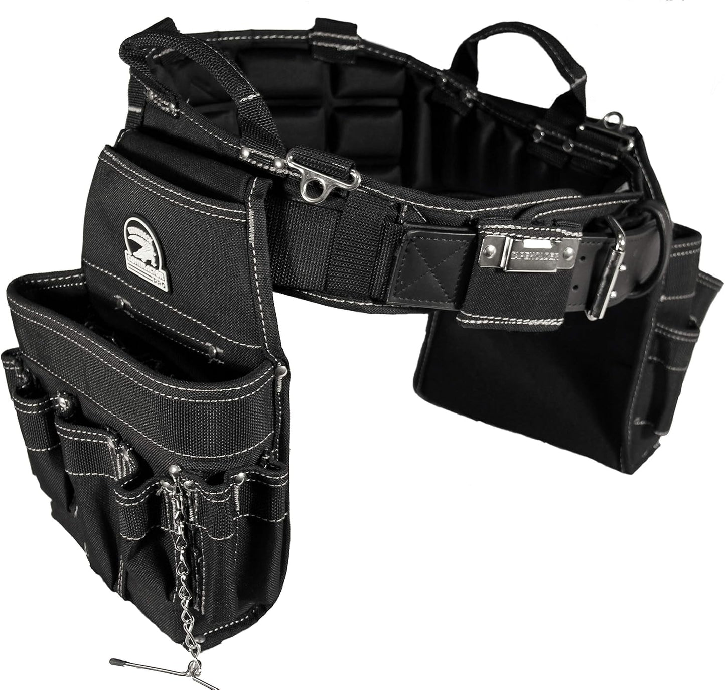 B240 Electrician's Combo with Pro-Comfort Back Support Belt. Heavy Duty Ventilated Work Belt (XX-Large 47-52 inches)