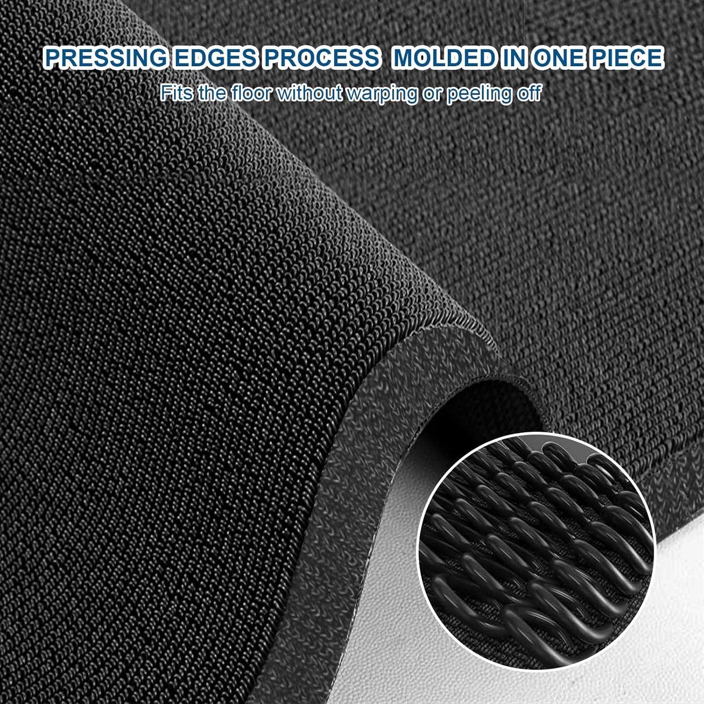 Custom Doormat with Any Logo Size Color Shape Floor Mat Entryway Area Rug Welcome Carpet for Business Home Indoor/Outdoor Non Slip Washable Durable