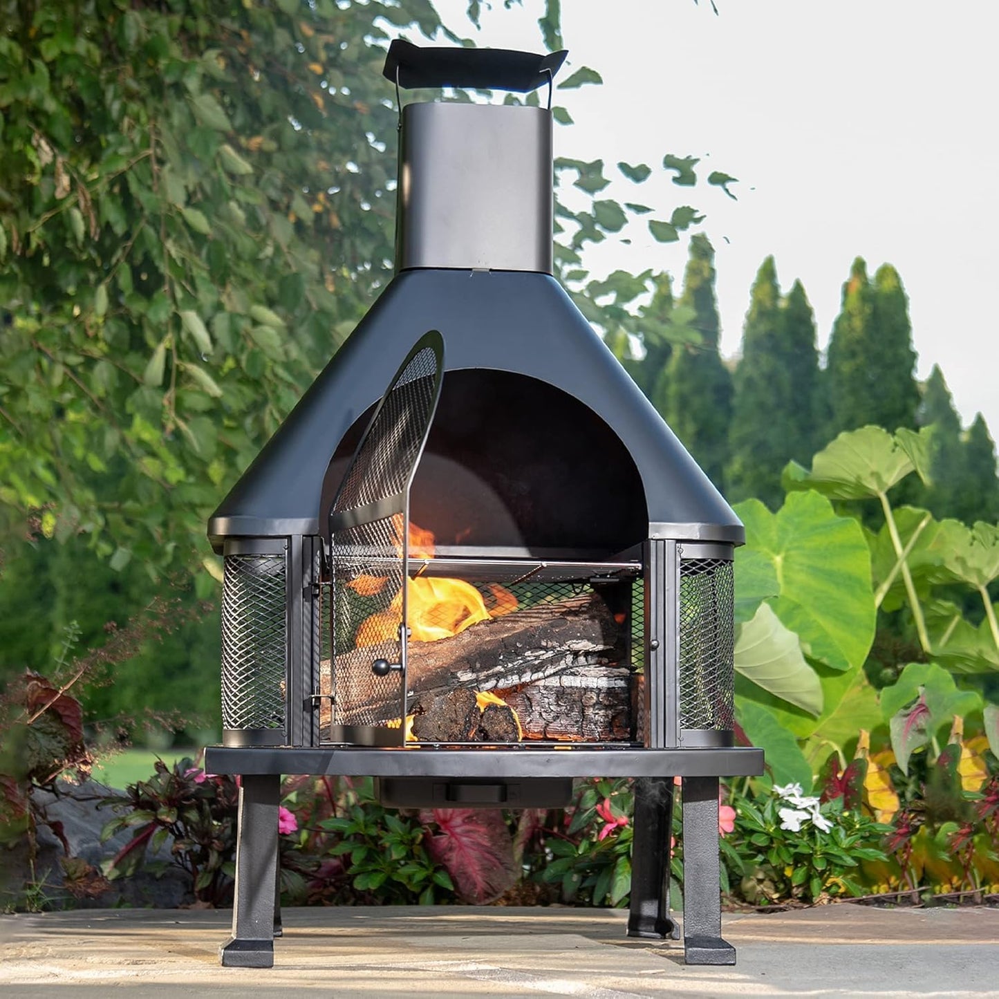 Endless Summer, Wood Burning Outdoor Fire House