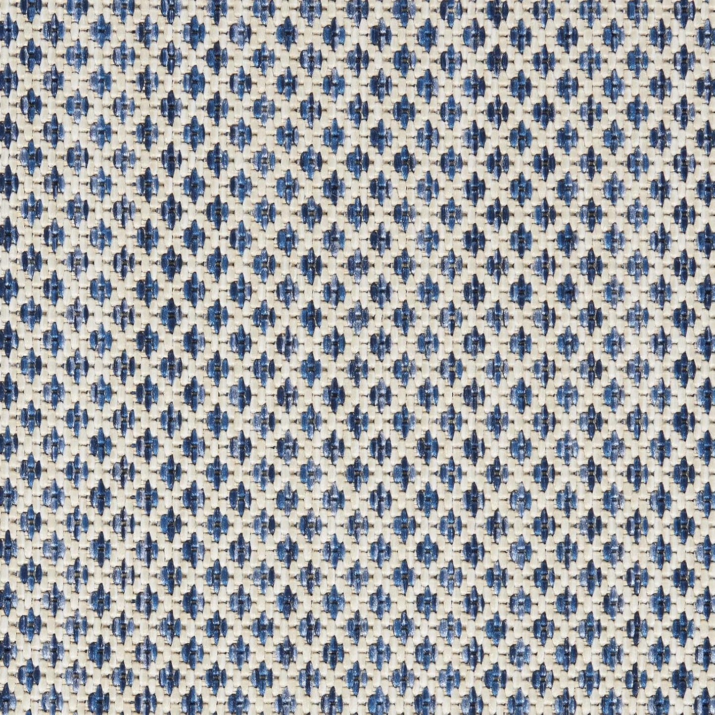 Nourison Home Courtyard Indoor/Outdoor Ivory Blue 2'2" x 8' Area Rug, Easy Cleaning, Non Shedding, Bed Room, Living Room, Dining Room, Backyard, Deck, Patio (2x8)
