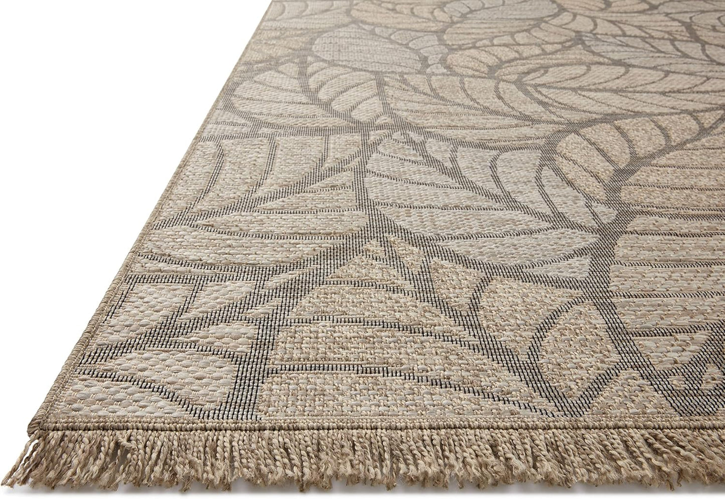 Loloi Dawn Collection Indoor/Outdoor DAW-05 Taupe 5'-1" x 7'-7" Area Rug