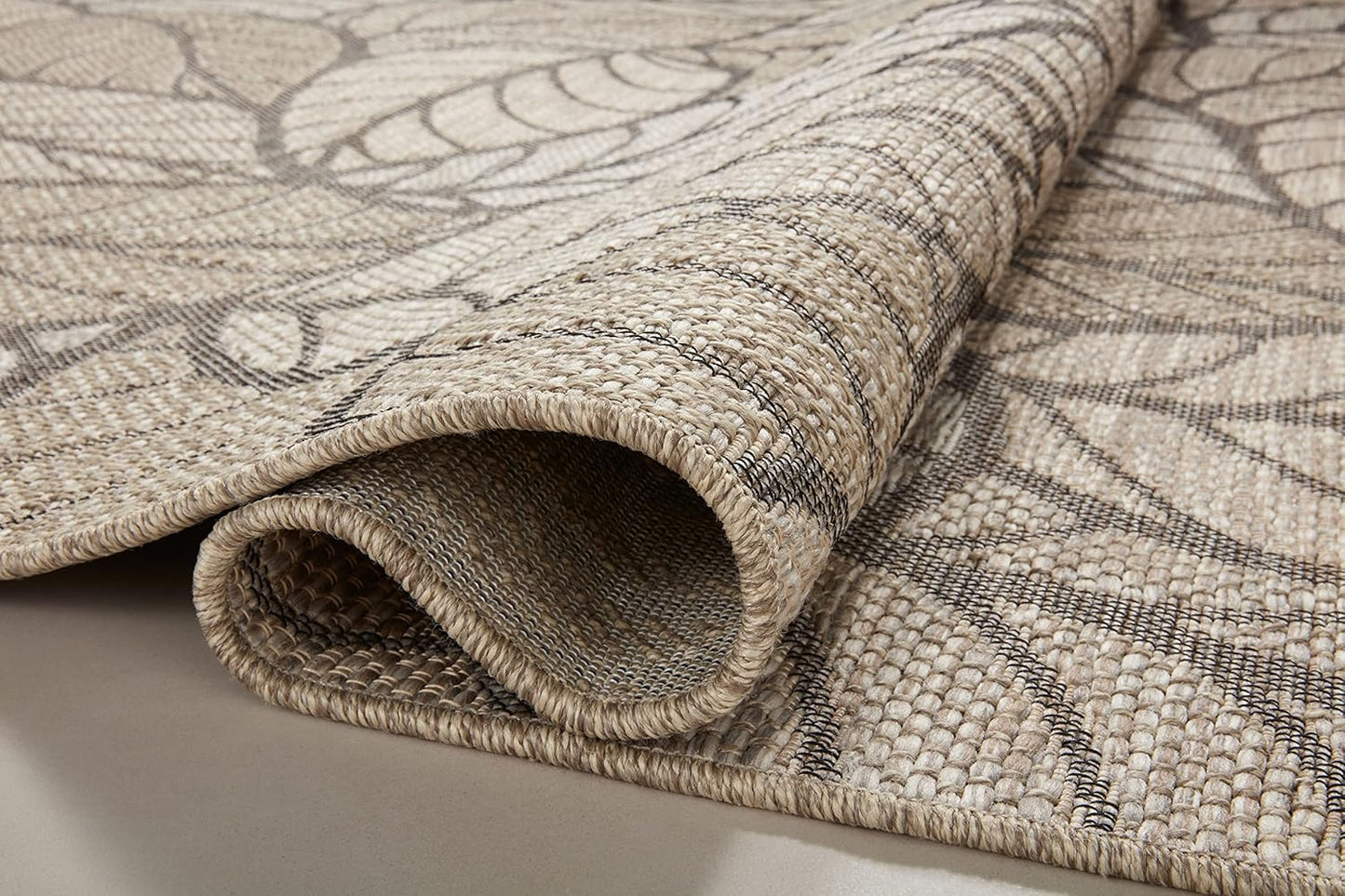 Loloi Dawn Collection Indoor/Outdoor DAW-05 Taupe 2'-3" x 10'-0" Runner Rug