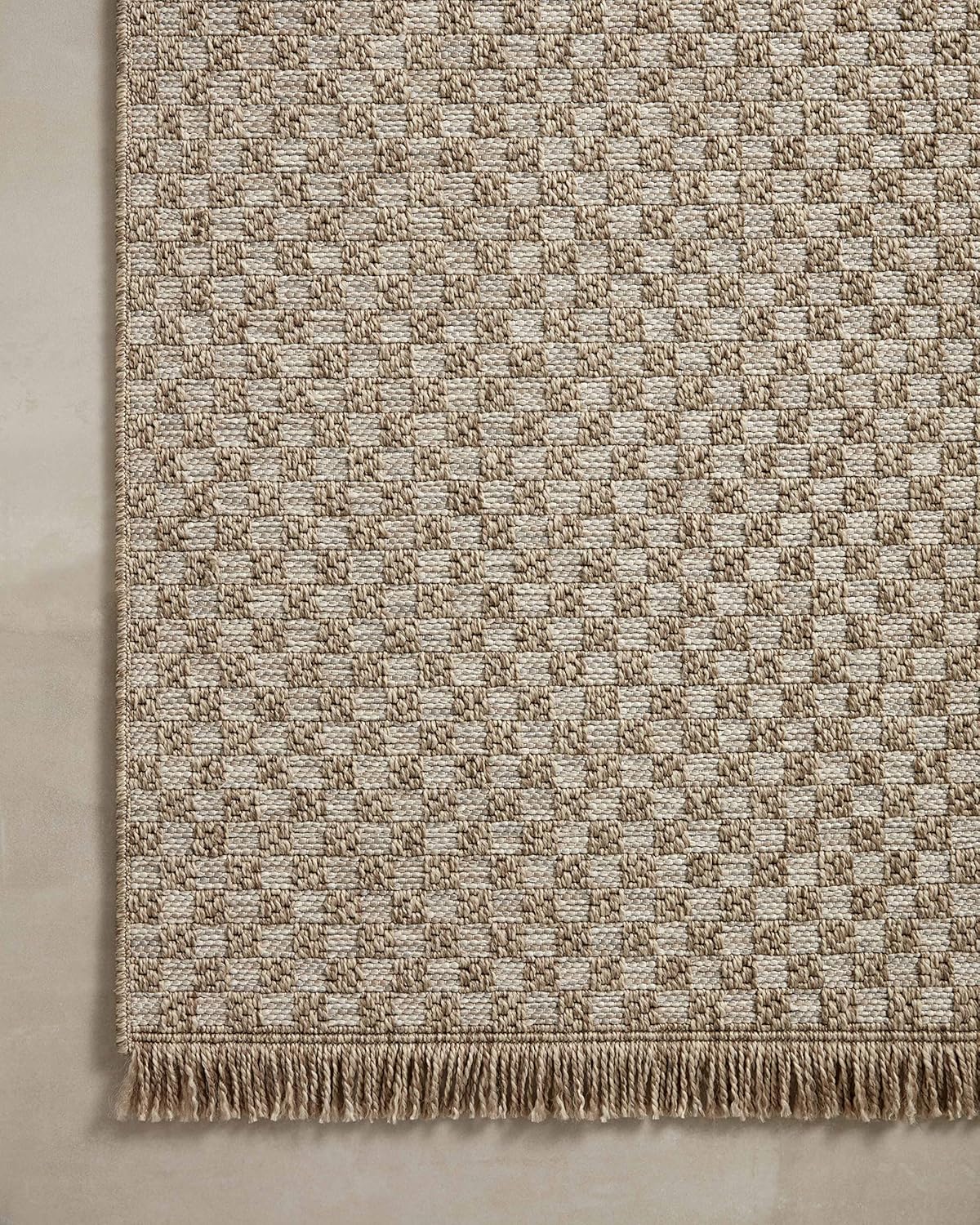 Loloi Dawn Collection Indoor/Outdoor DAW-02 Tan 11'-4" x 15' Area Rug